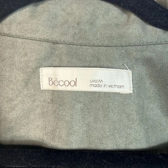 Becool Lightweight Utility Jacket with Drawstring Waist - Olive Green - Medium - Picture 6 of 10